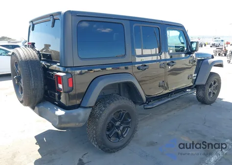 2018 Jeep Wrangler Unlimited Sport S 4X4 z USA, uszkodzony, nr VIN 1C4HJXDG2JW273651